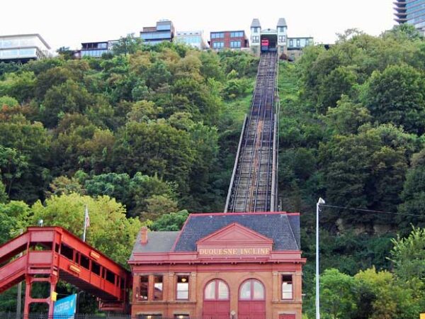 The Duquesne Incline in Pittsburgh is an inexpensive, fun way to spend a couple hours!