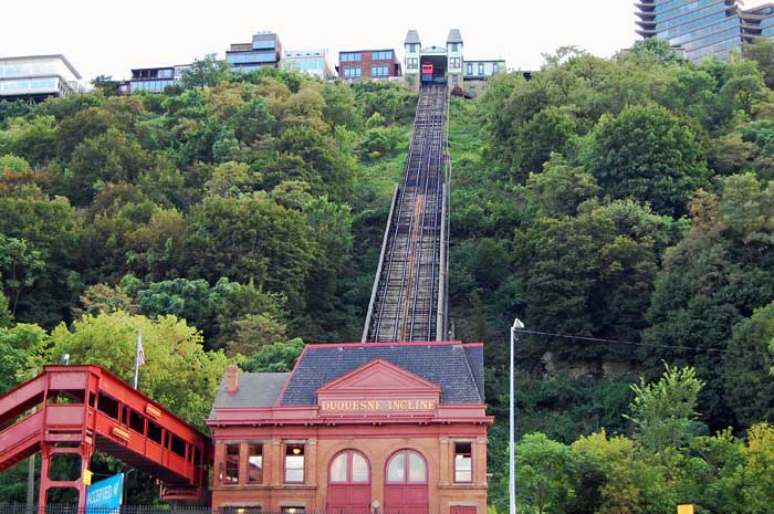 The Duquesne Incline in Pittsburgh is an inexpensive, fun way to spend a couple hours!