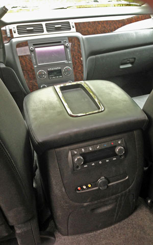 Yukon Denali backseat radio control