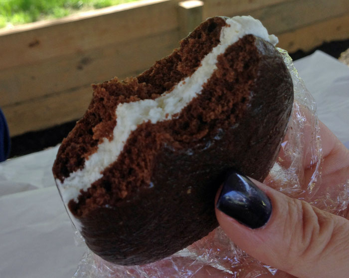 Amazing whoopie pies at the Amish Village.