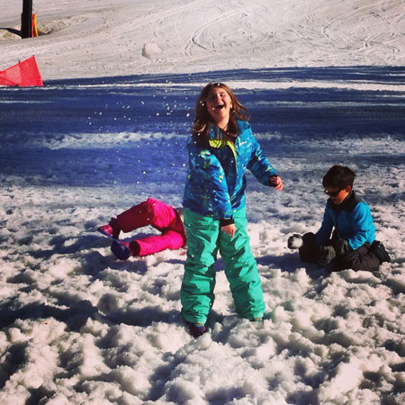 snowball fight at squaw valley