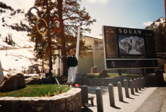 Squaw Valley base area circa 1994.