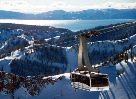 Aerial tram, Squaw Valley