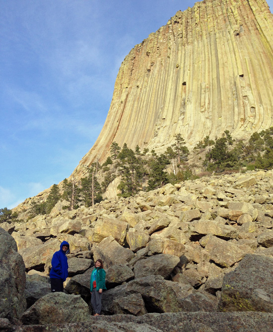 Devils Tower, Wyoming, the Close Encounters of the Third Kind Mountain