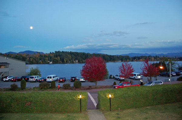 View from Lake House, Lake Placid, NY
