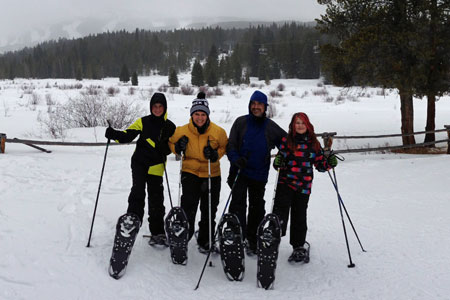 Snowshoeing Breckenridge