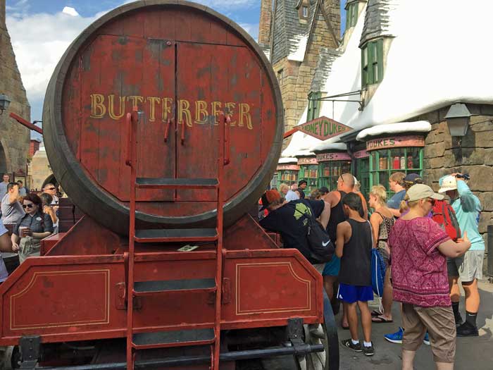 Butterbeer at Universal Orlando