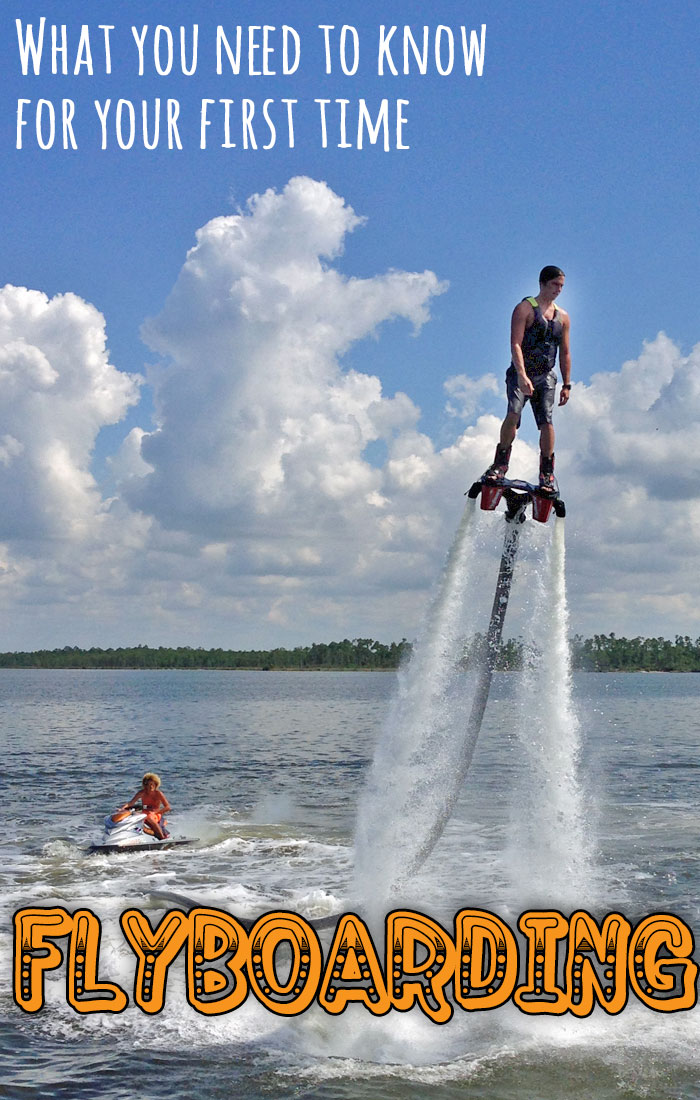 Tips for your first time flyboarding - an exciting new water sport!