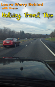 Holiday road trip travel tips.