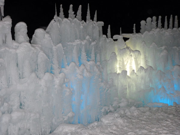 Ice Castles in Midway, Utah