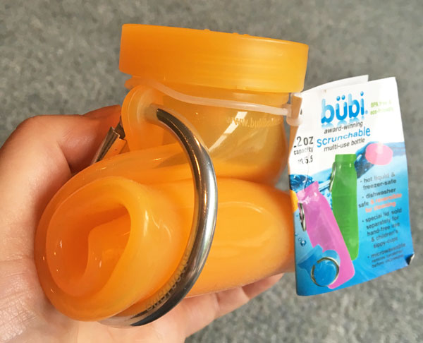 The Bubi Bottle is great for traveling.