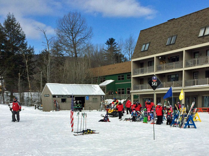 Excellent ski school at Sunday River, Maine