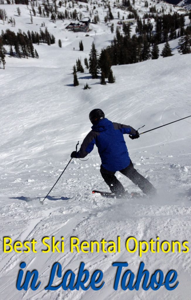Best ski rental options in Lake Tahoe.