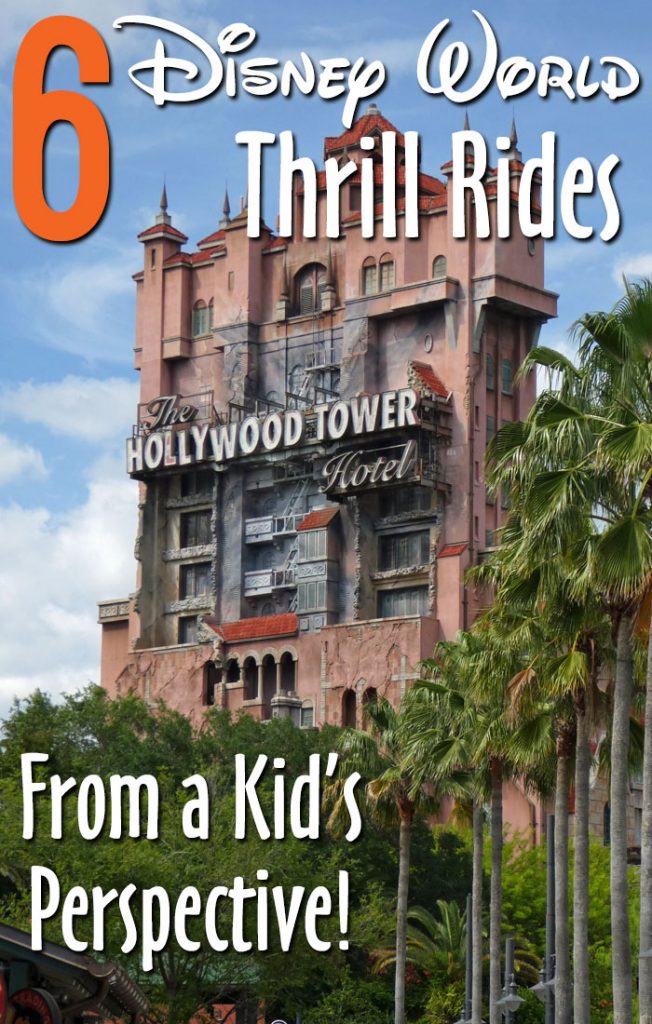 6 Disney World Thrill Rides - from a Kid's Perspective!