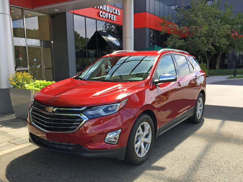 Fill up your coffee - the Chevy Equinox diesel can go 577 miles between fill-ups!