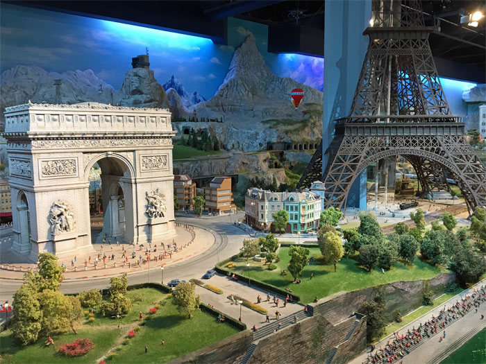 Experience the world in miniatures at Gulliver's Gate in NYC.