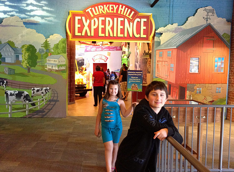 Kids at Turkey Hill Experience