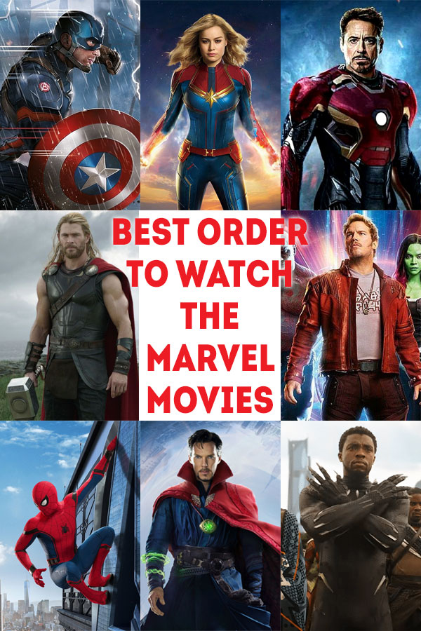 Best Order to Watch the Marvel Movies Through 2019 | The ...