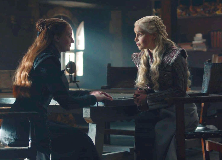 Sansa and Daenerys