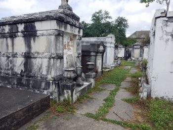 Cemetery on ghost tour.