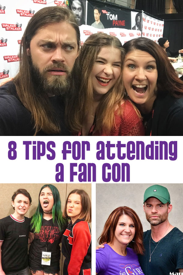 tips for attending a fan con