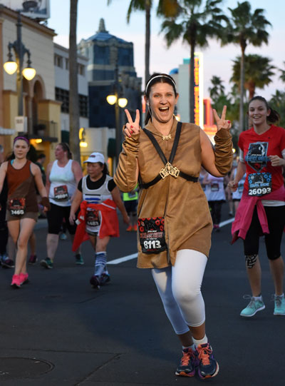 running the Star Wars Half Marathon