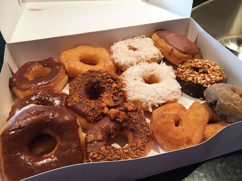 box of donuts