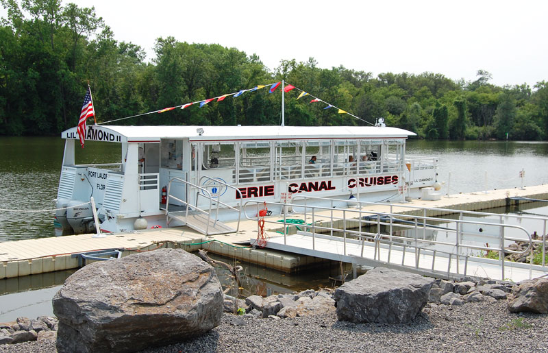 Erie Canal Cruise boat.