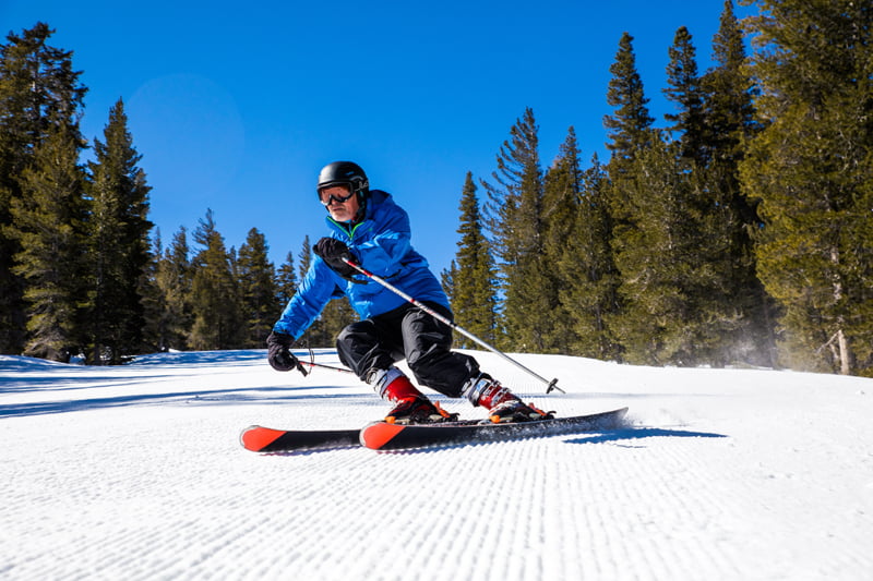 Paul Entin skiing at Heavenly