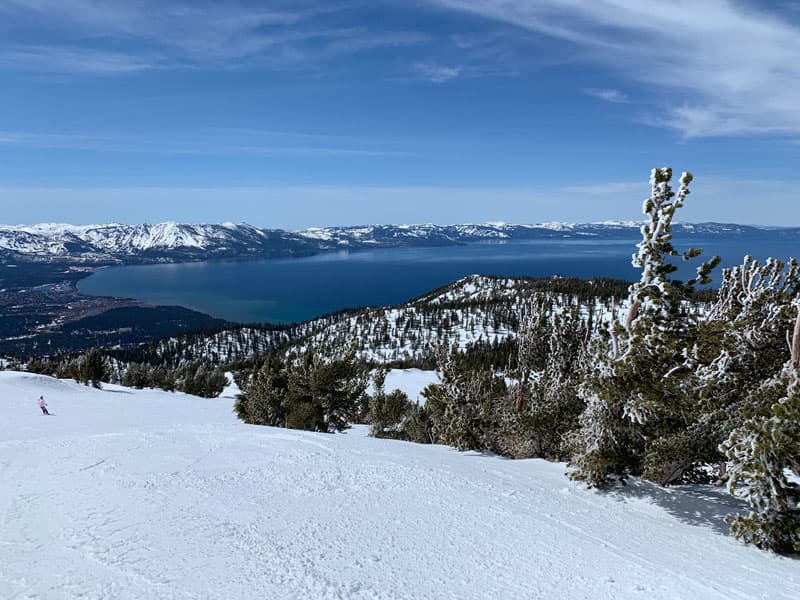 Lake Tahoe view from Heavenly Ski Resort